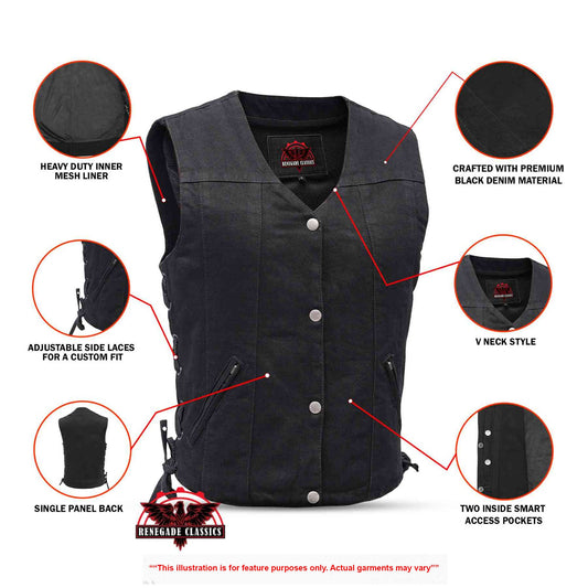 Denim Dream Women's Denim  Vest