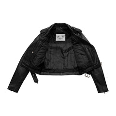 BH-J01C-Imogen - Women's Motorcycle Leather Jacket