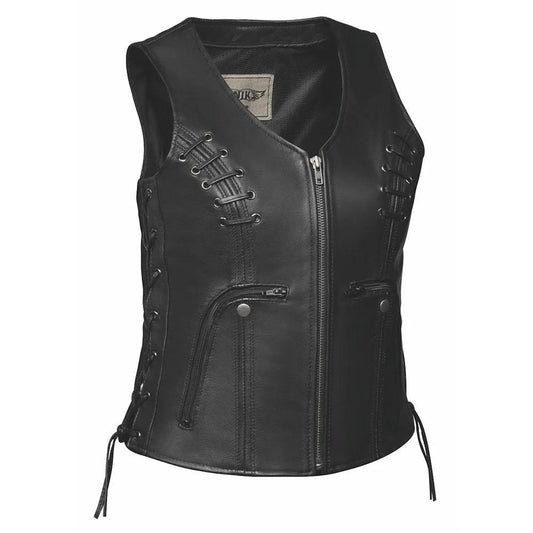 Rebel Lace - Ladies Premium Leather Vest