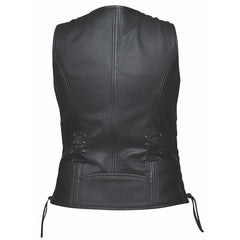 Rebel Lace - Ladies Premium Leather Vest