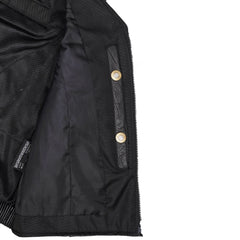 Biker Babe Women's Studded Leather Motorcycle Vest