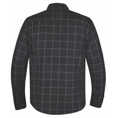 TW217.00 - MENS BLACK AND WHITE FLANNEL SHIRT