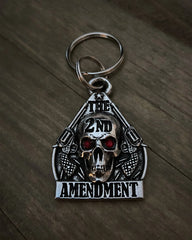 BBK-15 The 2nd Amendment Diamond Keychain
