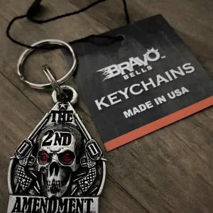 BBK-15 The 2nd Amendment Diamond Keychain