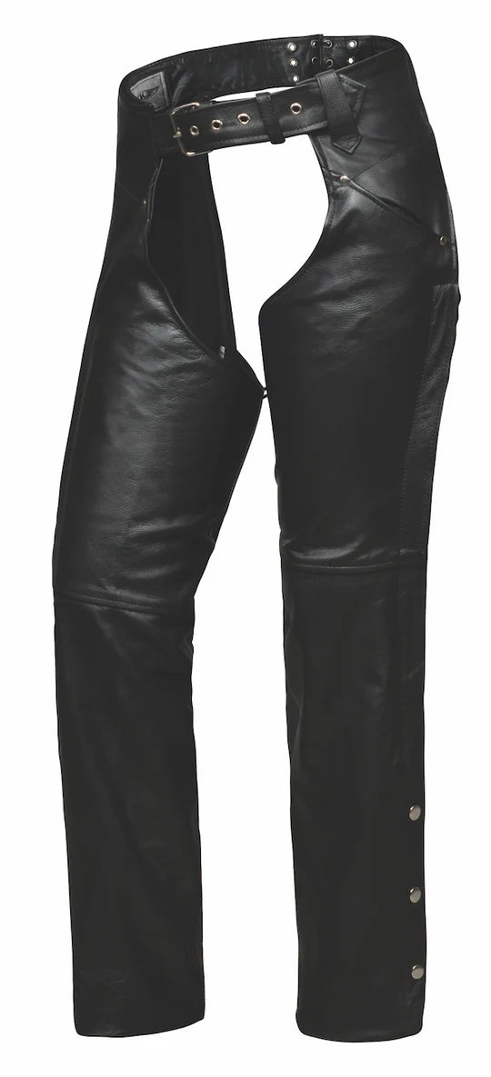 Ladies Premium Leather Chaps with Lacing