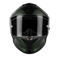 D.O.T. & ECE Daytona Viper- Green Carbon Fiber