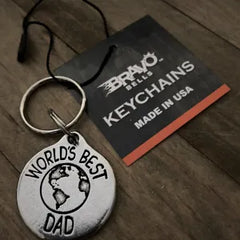 BBK-12 World’s Best Dad Keychain