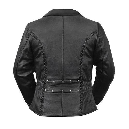 FIL103MNZ-Allure Women's Motorcycle Leather Jacket