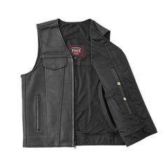 FIM617CSL-Badlands Men's Motorcycle Leather Vest