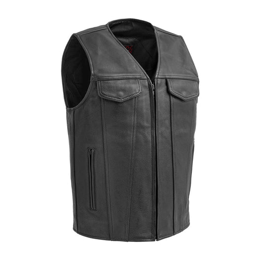 FIM617CSL-Badlands Men's Motorcycle Leather Vest