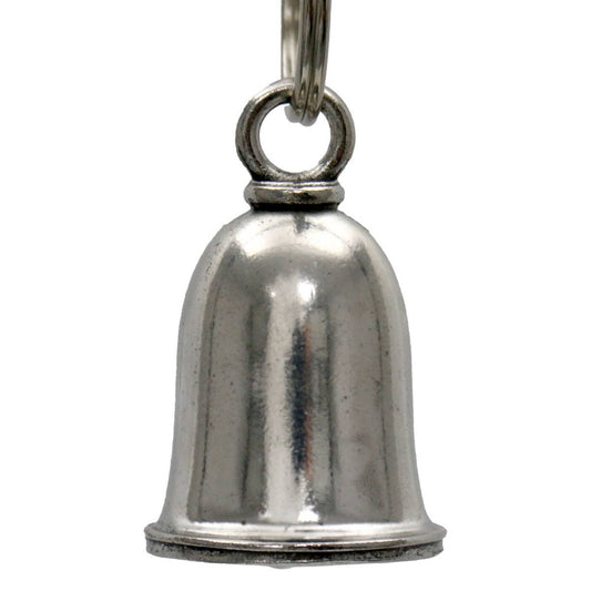 Milwaukee Leather MLB9057 Plain Motorcycle Good Luck Bell w/ Key Ring-Key Chain Accessory for Bikers