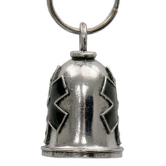 Milwaukee Leather MLB9021 'Biker Boobs - Beer Babes' Motorcycle Good Luck Bell | Key Chain Accessory for Bikers