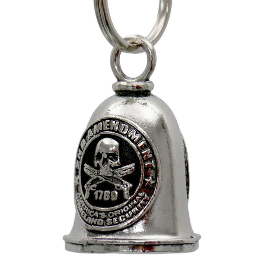 Milwaukee Leather MLB9021 'Biker Boobs - Beer Babes' Motorcycle Good Luck Bell | Key Chain Accessory for Bikers
