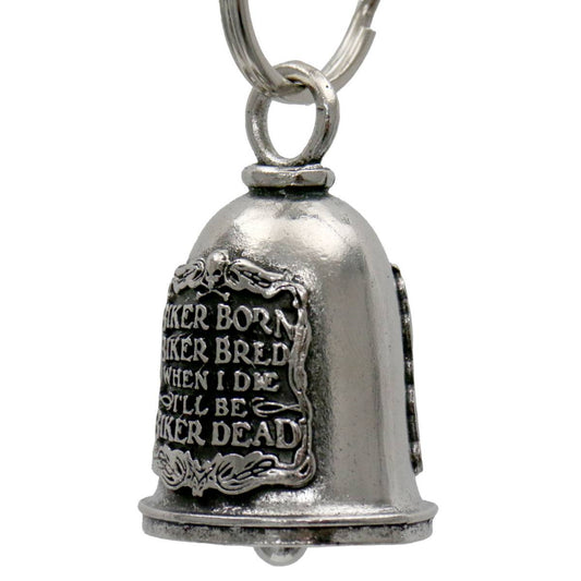 Milwaukee Leather MLB9021 'Biker Boobs - Beer Babes' Motorcycle Good Luck Bell | Key Chain Accessory for Bikers