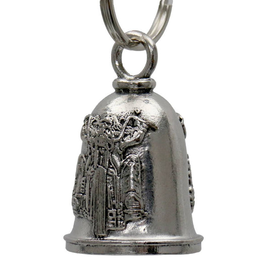 Milwaukee Leather MLB9021 'Biker Boobs - Beer Babes' Motorcycle Good Luck Bell | Key Chain Accessory for Bikers