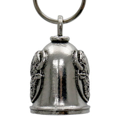 Milwaukee Leather MLB9021 'Biker Boobs - Beer Babes' Motorcycle Good Luck Bell | Key Chain Accessory for Bikers