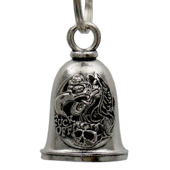 Milwaukee Leather MLB9021 'Biker Boobs - Beer Babes' Motorcycle Good Luck Bell | Key Chain Accessory for Bikers