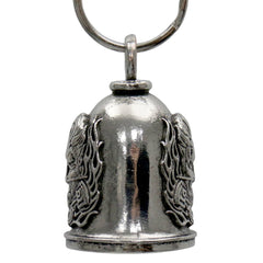 Milwaukee Leather MLB9021 'Biker Boobs - Beer Babes' Motorcycle Good Luck Bell | Key Chain Accessory for Bikers