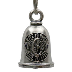 Milwaukee Leather MLB9021 'Biker Boobs - Beer Babes' Motorcycle Good Luck Bell | Key Chain Accessory for Bikers