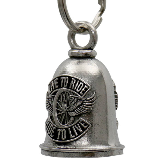 Milwaukee Leather MLB9021 'Biker Boobs - Beer Babes' Motorcycle Good Luck Bell | Key Chain Accessory for Bikers