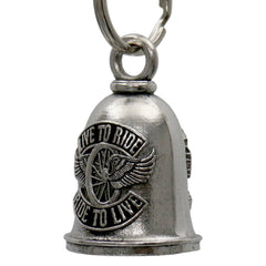 Milwaukee Leather MLB9021 'Biker Boobs - Beer Babes' Motorcycle Good Luck Bell | Key Chain Accessory for Bikers