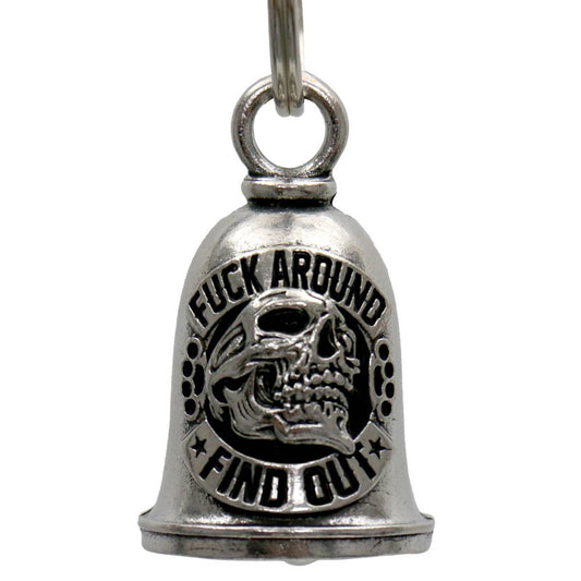 Milwaukee Leather MLB9021 'Biker Boobs - Beer Babes' Motorcycle Good Luck Bell | Key Chain Accessory for Bikers
