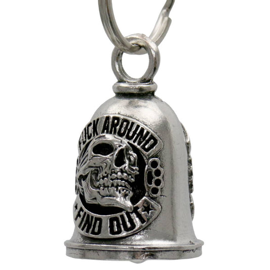 Milwaukee Leather MLB9021 'Biker Boobs - Beer Babes' Motorcycle Good Luck Bell | Key Chain Accessory for Bikers