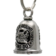 Milwaukee Leather MLB9021 'Biker Boobs - Beer Babes' Motorcycle Good Luck Bell | Key Chain Accessory for Bikers