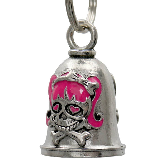 Milwaukee Leather MLB9021 'Biker Boobs - Beer Babes' Motorcycle Good Luck Bell | Key Chain Accessory for Bikers