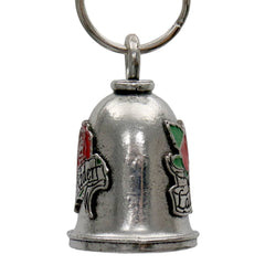 Milwaukee Leather MLB9021 'Biker Boobs - Beer Babes' Motorcycle Good Luck Bell | Key Chain Accessory for Bikers