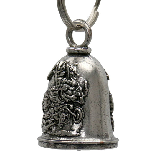 Milwaukee Leather MLB9021 'Biker Boobs - Beer Babes' Motorcycle Good Luck Bell | Key Chain Accessory for Bikers