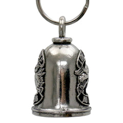 Milwaukee Leather MLB9021 'Biker Boobs - Beer Babes' Motorcycle Good Luck Bell | Key Chain Accessory for Bikers