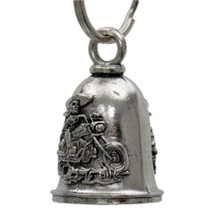 Milwaukee Leather MLB9021 'Biker Boobs - Beer Babes' Motorcycle Good Luck Bell | Key Chain Accessory for Bikers
