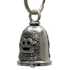 Milwaukee Leather MLB9021 'Biker Boobs - Beer Babes' Motorcycle Good Luck Bell | Key Chain Accessory for Bikers