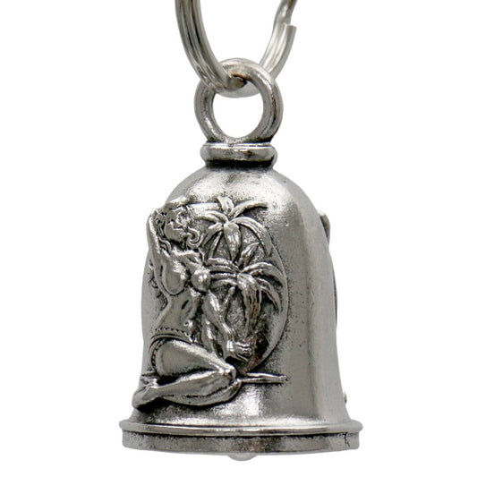 Milwaukee Leather MLB9021 'Biker Boobs - Beer Babes' Motorcycle Good Luck Bell | Key Chain Accessory for Bikers