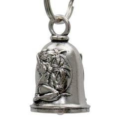 Milwaukee Leather MLB9021 'Biker Boobs - Beer Babes' Motorcycle Good Luck Bell | Key Chain Accessory for Bikers