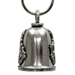Milwaukee Leather MLB9021 'Biker Boobs - Beer Babes' Motorcycle Good Luck Bell | Key Chain Accessory for Bikers