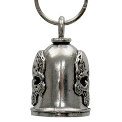 Milwaukee Leather MLB9021 'Biker Boobs - Beer Babes' Motorcycle Good Luck Bell | Key Chain Accessory for Bikers