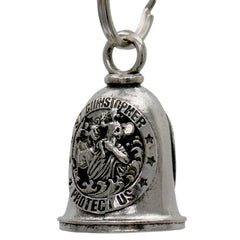 Milwaukee Leather MLB9021 'Biker Boobs - Beer Babes' Motorcycle Good Luck Bell | Key Chain Accessory for Bikers