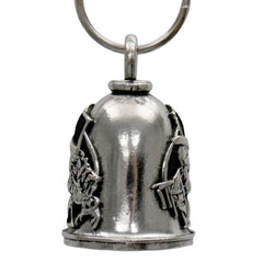 Milwaukee Leather MLB9021 'Biker Boobs - Beer Babes' Motorcycle Good Luck Bell | Key Chain Accessory for Bikers