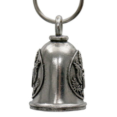 Milwaukee Leather MLB9021 'Biker Boobs - Beer Babes' Motorcycle Good Luck Bell | Key Chain Accessory for Bikers