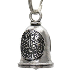 Milwaukee Leather MLB9021 'Biker Boobs - Beer Babes' Motorcycle Good Luck Bell | Key Chain Accessory for Bikers