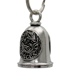 Milwaukee Leather MLB9021 'Biker Boobs - Beer Babes' Motorcycle Good Luck Bell | Key Chain Accessory for Bikers