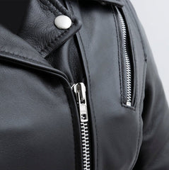 FIL197SDMZ-Bloom - Women's Motorcycle Leather Jacket