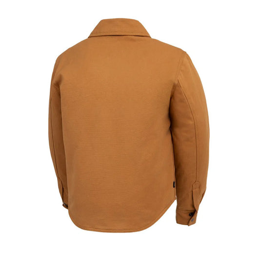 CUS416CNVS-Brawn Men's Motorcycle Canvas Shirt