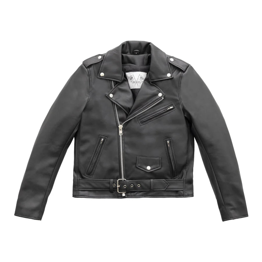 BH-J03-BLK-Cassandra - Women's Vegan Leather Motorcycle Jacket