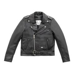 BH-J03-BLK-Cassandra - Women's Vegan Leather Motorcycle Jacket