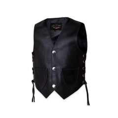 1016.SL - Toddlers Motorcycle Biker Leather Vest – Little Riders