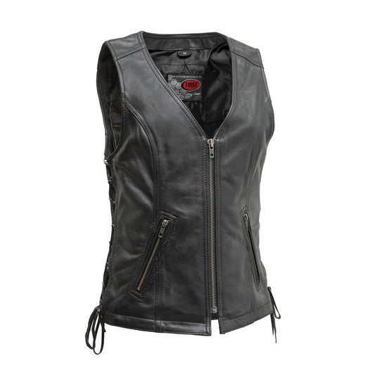 Cindy - Women's Motorcycle Sheepskin Vest