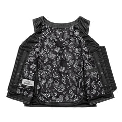 FIL576PM-Cindy - Women's Motorcycle Leather Vest
